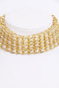 Choker with Pearls and Chain for Women