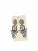 Decor Gemstone Chandelier Earrings