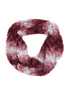 Ombre Soft Faux Fur Snood in rose pink