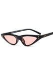 Cat Eye Slim Sunglasses