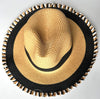 Paper Sun Hats With Tassel Brim