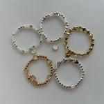 Beaded Bracelet With Heart Element