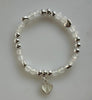 Beaded Bracelet With Heart Element
