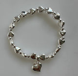 Beaded Bracelet With Heart Element