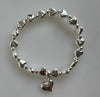 Beaded Bracelet With Heart Element