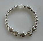 Beaded Bracelet With Heart Element