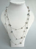 Plain Triple Chain Faux Pearl Necklace