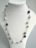 Double Chain Faux Pearl Necklace