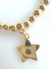 Beaded Bracelet With Dangling Star No. 57