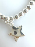 Beaded Bracelet With Dangling Star No. 57