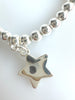 Beaded Bracelet With Dangling Star No. 57