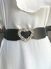 Diamante Buckle Pu Summer Chunky Belt