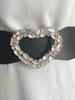 Diamante Buckle Pu Summer Chunky Belt