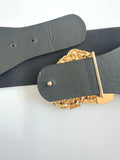 Diamante Buckle Pu Summer Chunky Belt