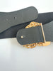 Diamante Buckle Pu Summer Chunky Belt