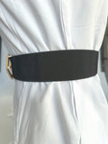 Diamante Buckle Pu Summer Chunky Belt