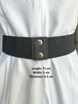 Diamante Buckle Pu Summer Chunky Belt