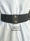Diamante Buckle Pu Summer Chunky Belt