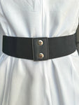 Diamante Buckle Pu Summer Chunky Belt
