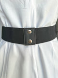 Diamante Buckle Pu Summer Chunky Belt