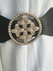 Diamante Buckle Pu Summer Chunky Belt