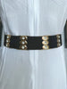 Diamante Buckle With Diamante Blocks Pu Summer Chunky Belt