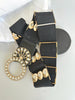 Diamante Buckle With Diamante Blocks Pu Summer Chunky Belt