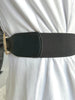 Different Shapes Of Golden Buckle Pu Summer Chunky Belt
