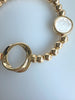 Beaded Bracelet With  Artificial Shell And Ring No. 37