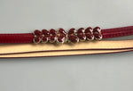 Butterfly Design Thin PU Leather Belt 4