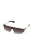 Visor Sunglasses with Metal Frame