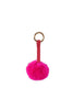 Cute MINI Fluffy Soft Rabbit Fur Pom Pom Keyring Keychain
