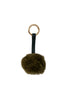 Cute MINI Fluffy Soft Rabbit Fur Pom Pom Keyring Keychain