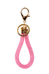 Stardust Rhinestone Crytal Mesh Net DIAMANTE Keyring