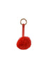 Cute MINI Fluffy Soft Rabbit Fur Pom Pom Keyring Keychain