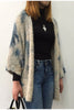 Tie Dye Soft Knit Oversized Cardigan