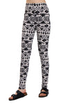 Geometric Print High Waisted Soft Leggings