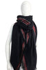 Striped Print Scarf