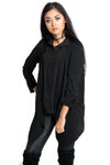 Waterfall Chiffon Duster Jacket