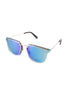 Metal Square Colored Lense Sunglasses