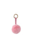 Cute MINI Fluffy Soft Rabbit Fur Pom Pom Keyring Keychain