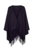 Fringe Blanket Cape Wrap Shawl