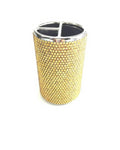 Crystal Diamante Pen Holder  in Gold