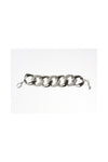 Diamante Link Silver Chain Bracelet