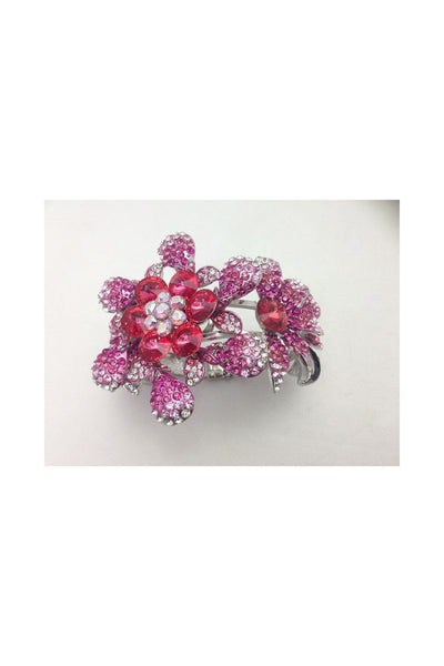 Floral Vintage Diamante Gem Bracelet
