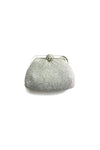 Swarovski Crystal Studded Flower Pouch Handmade Clutch Bag 3