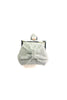 Swarovski Crystal Bow Detail Handmade Clutch Pouch Bag