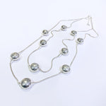 DISC BEAD LAGEN LOOK NECKLACE