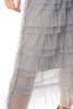Layered Tulle Mesh Long Skirt