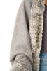 Fur Cashmere & Wool Shawl Wrap